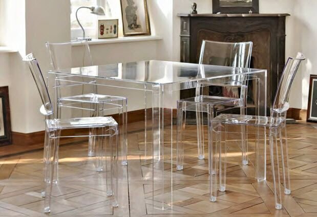 Invisible Table by Kartell Furniture Tables